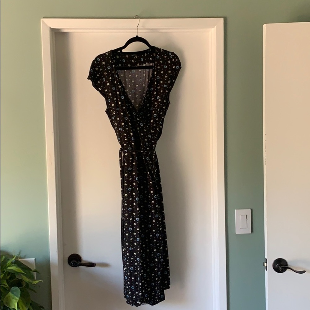 J. Crew mercantile wrap dress